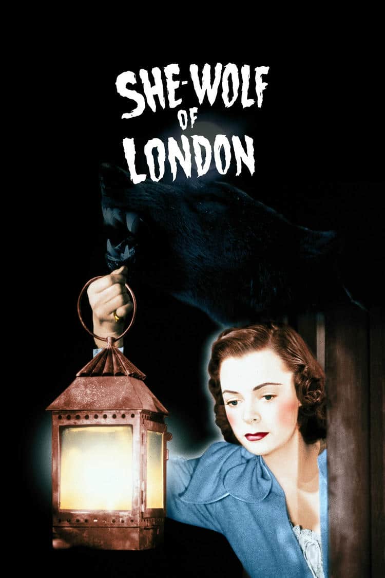 Poster for She-Wolf of London